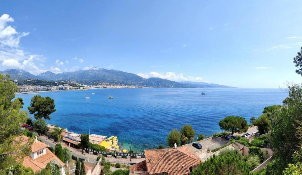 Le Coq Bleu D'Azur - Piscine - Parking! Apartment Menton Exterior photo